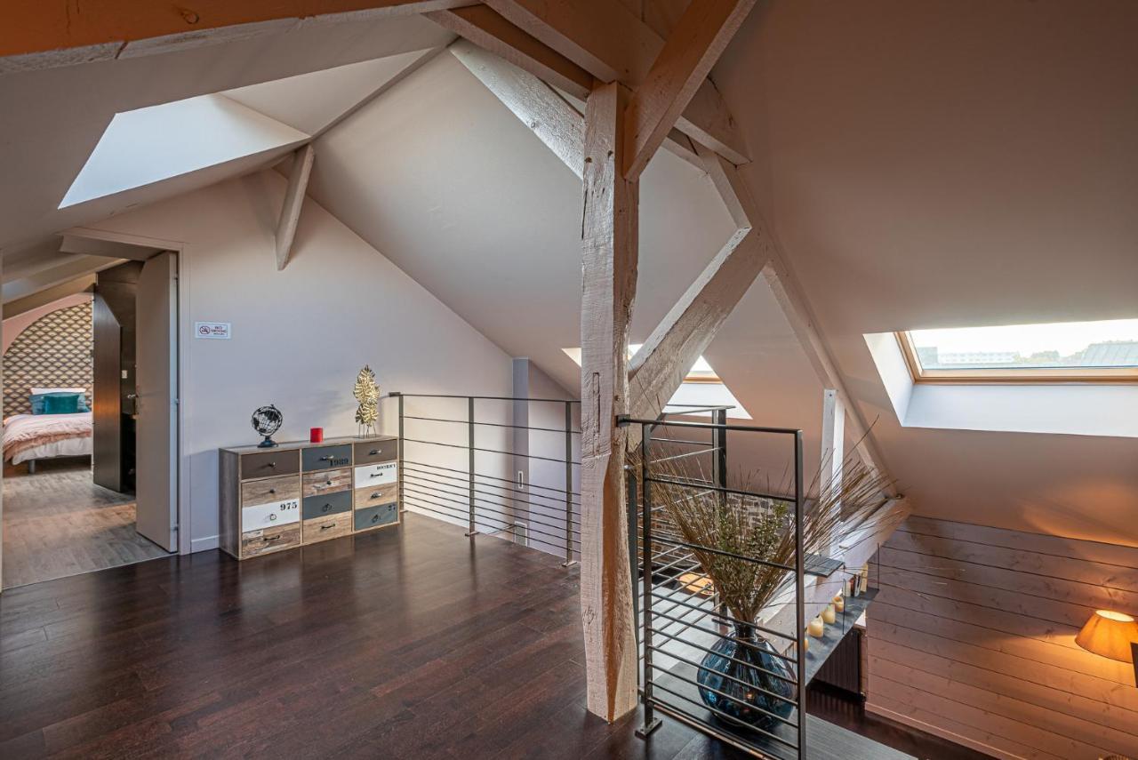 Ty Malie - Magnifique Loft En Coeur De Ville Avec Parking Vannes Dış mekan fotoğraf
