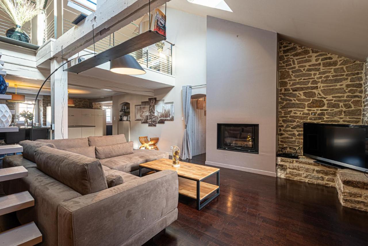 Ty Malie - Magnifique Loft En Coeur De Ville Avec Parking Vannes Dış mekan fotoğraf